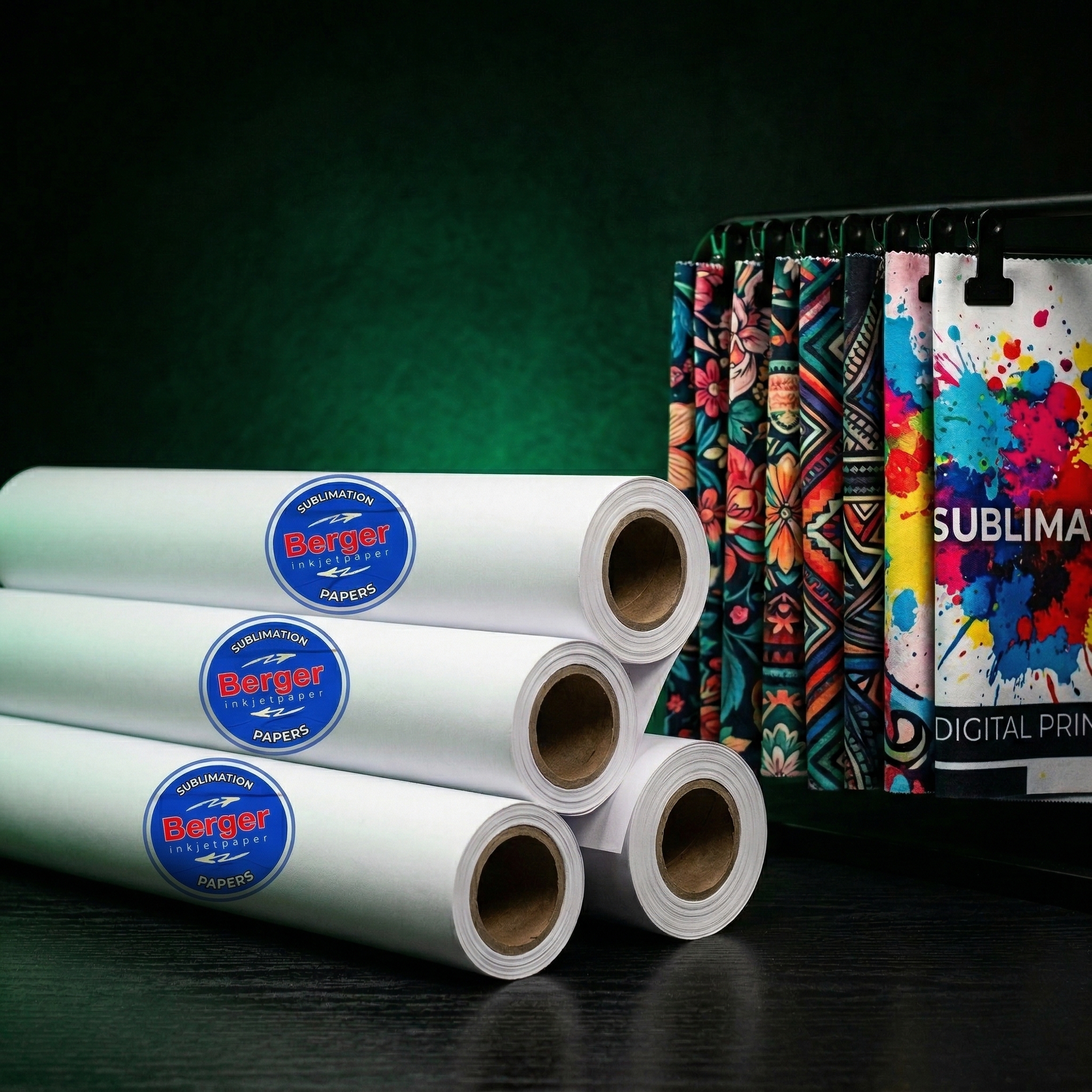Berger Premium Sublimation Transfer Paper Rolls